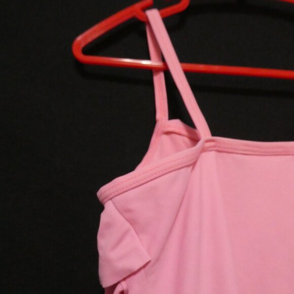 Pink Ruffle Tiered One Piece Swimsuit | size 6 girls - Picture 7 of 11